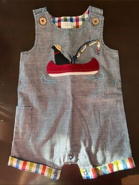 Mud Pie Infant Fishing Dog Jumper
